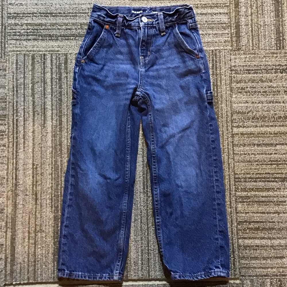 Old Navy Kids Baggy Blue Jeans Size 7